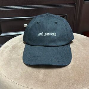 Black aime leon dore hat NEW O/s